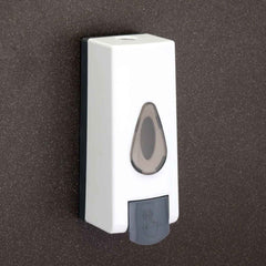 Wall Mounted Soap Dispenser – Refillable Push Button for Bathroom
