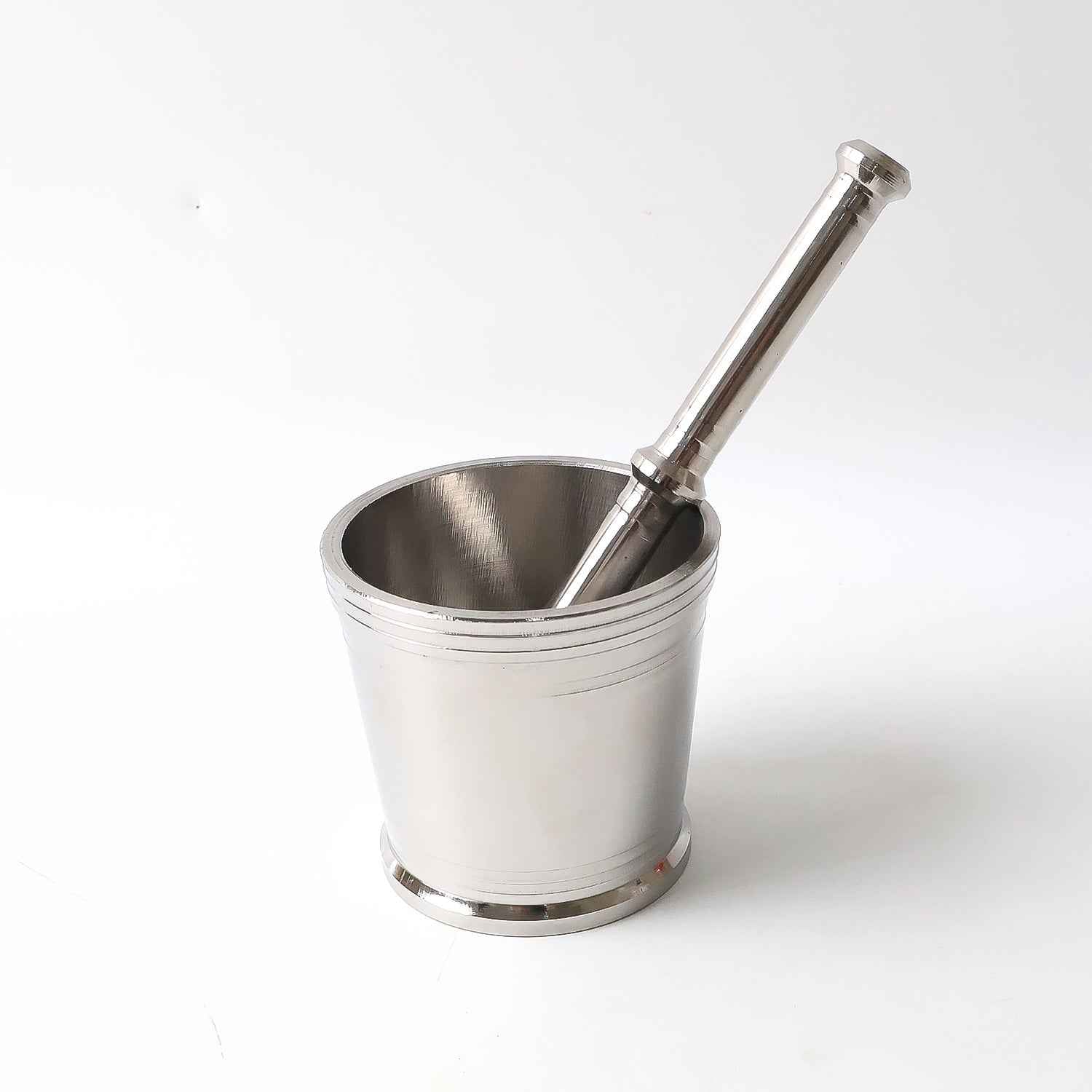 Stainless Steel Mortar & Pestle Set – Durable Kitchen Grinder