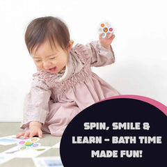 Baby Spinner Toy Set – Sensory Suction Toys for Motor Skills