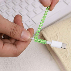 Spiral Cable Protector Sleeve – Durable Flexible Cord Saver