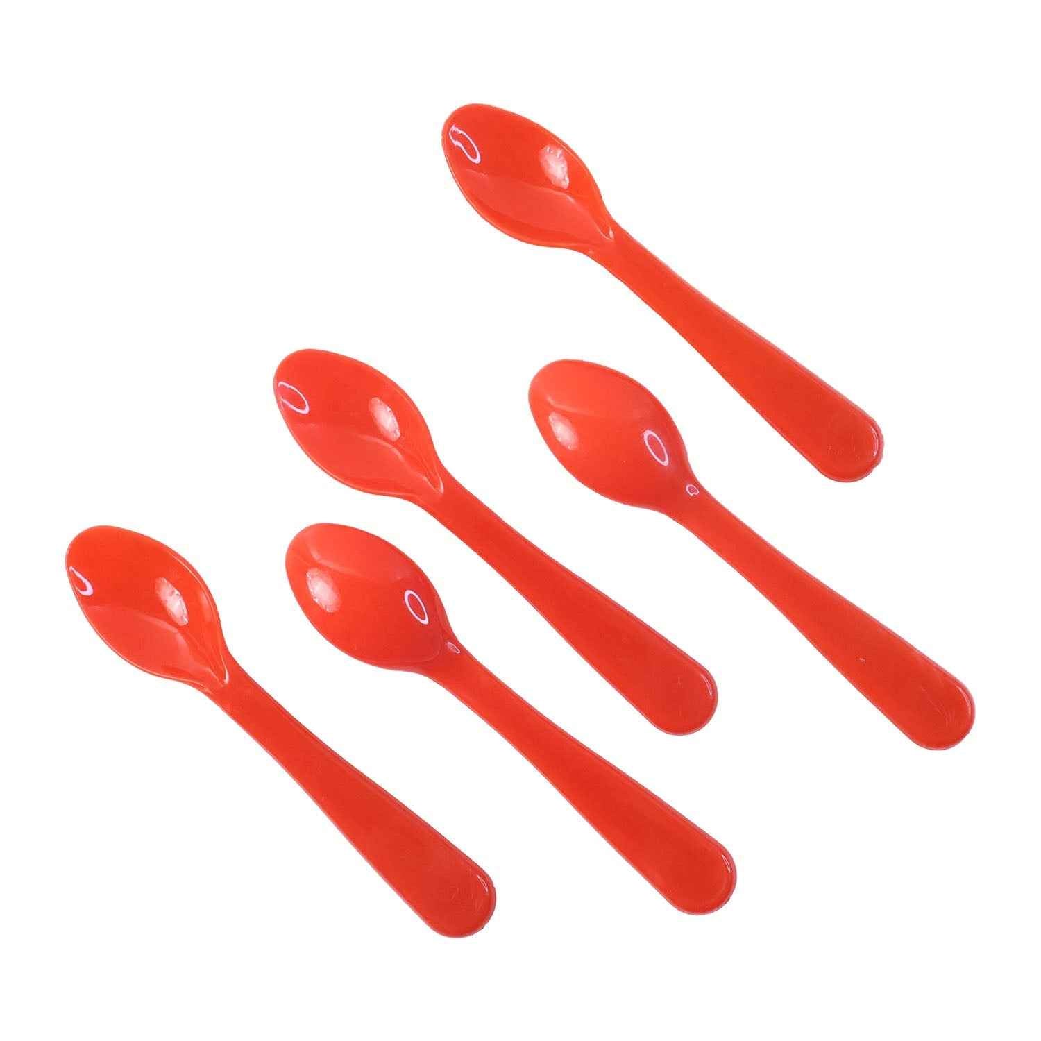 Plastic Spoon Set – 5 Pc Heat-Resistant ABS | Serve Stellar