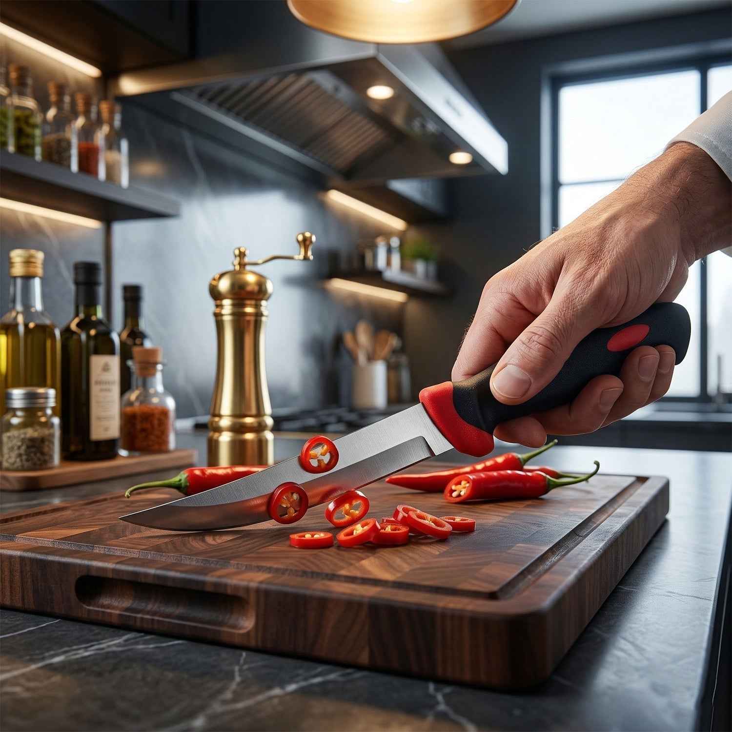 Utility Knife – Ergonomic Stainless Steel Handle for Precise Cutting