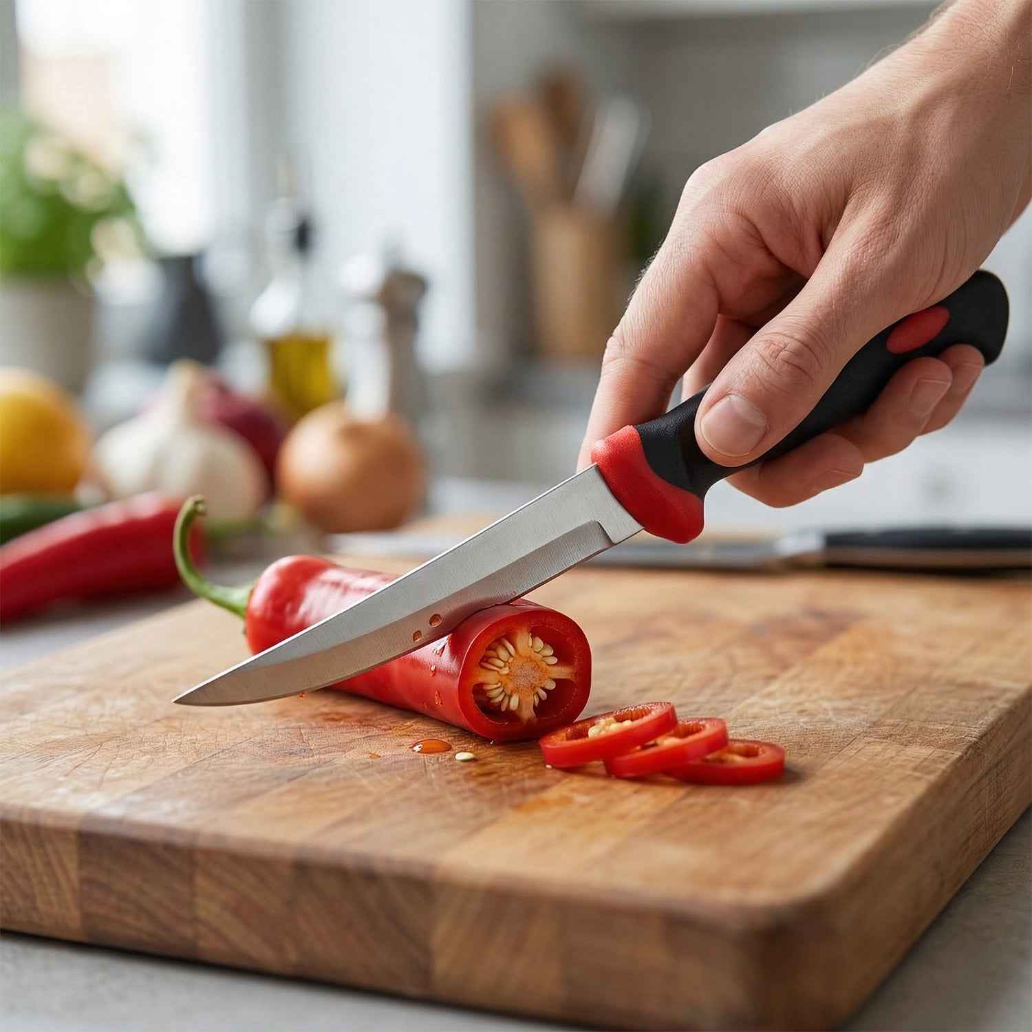 Utility Knife – Ergonomic Stainless Steel Handle for Precise Cutting