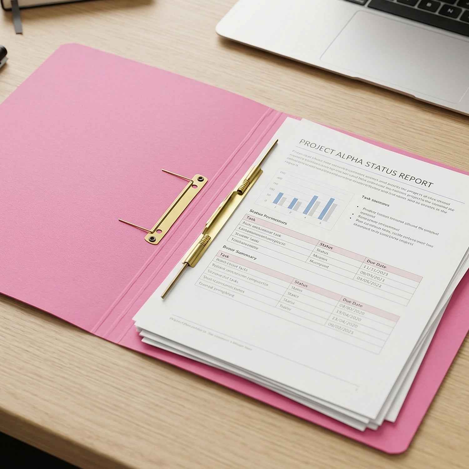 Premium Spring File Folder – Heavy Duty A4 Document Organizer