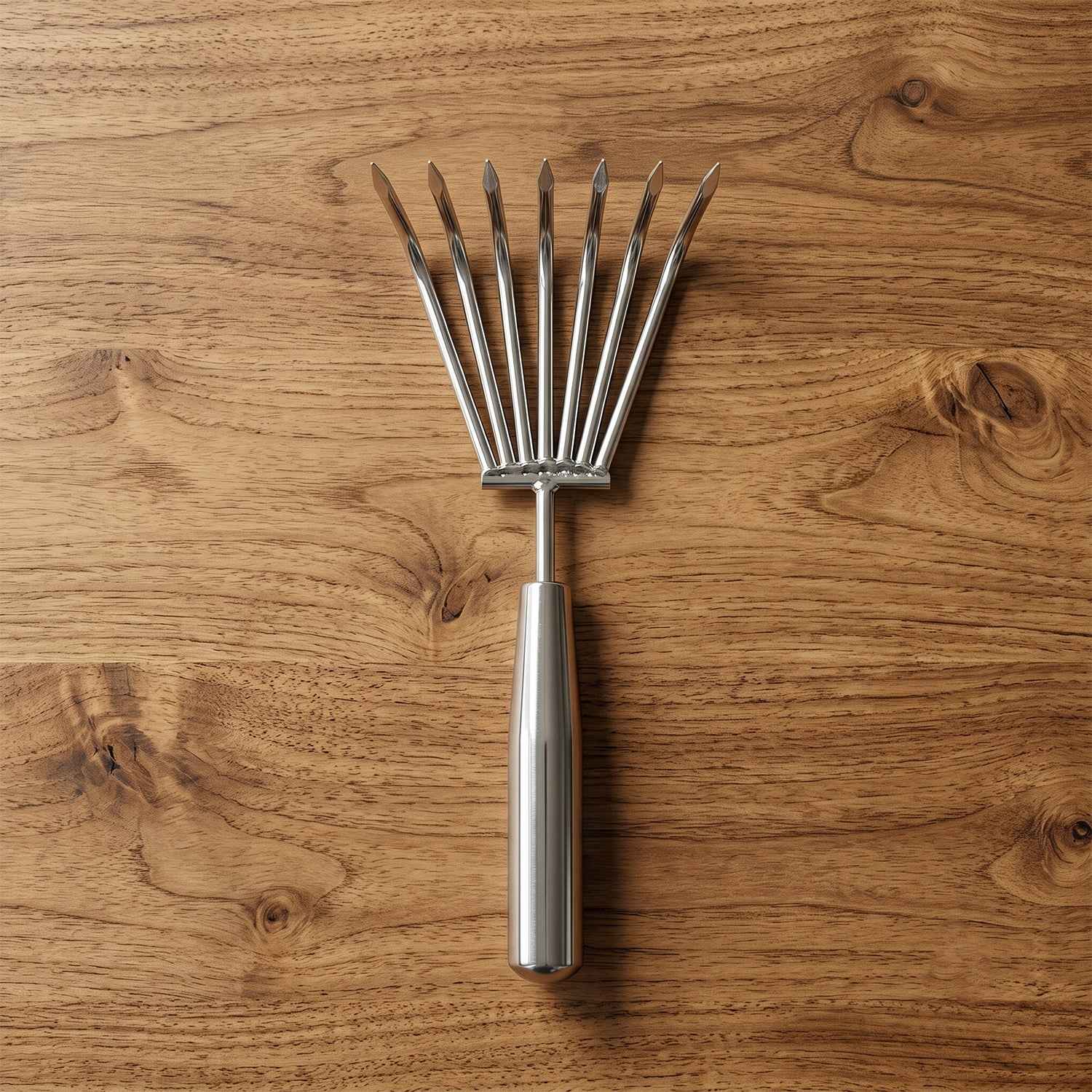 Stainless Steel Garden Rake Ð Durable & Rust-Resistant Tool for Easy Gardening