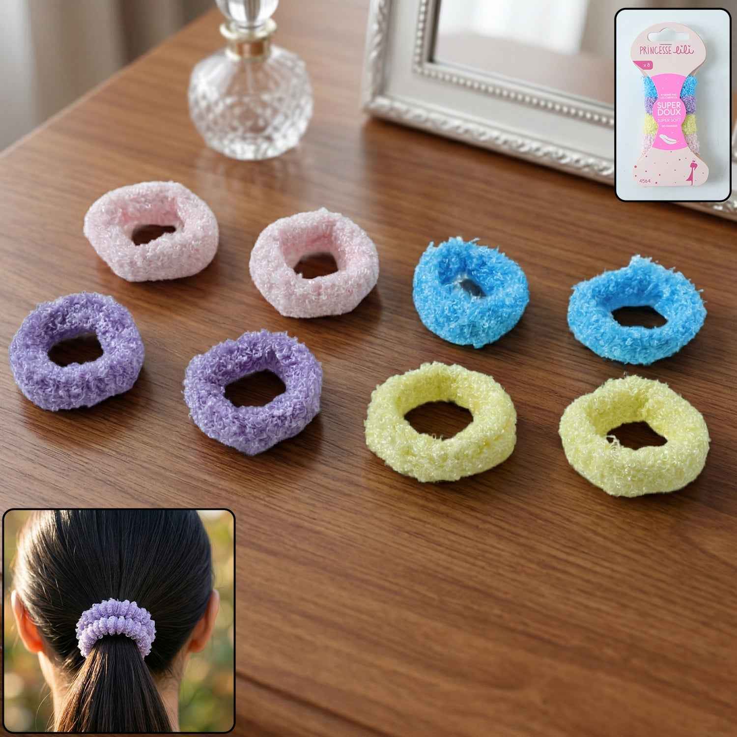 Elastic Hair Bands – Gentle, No Damage Hold for Daily Use