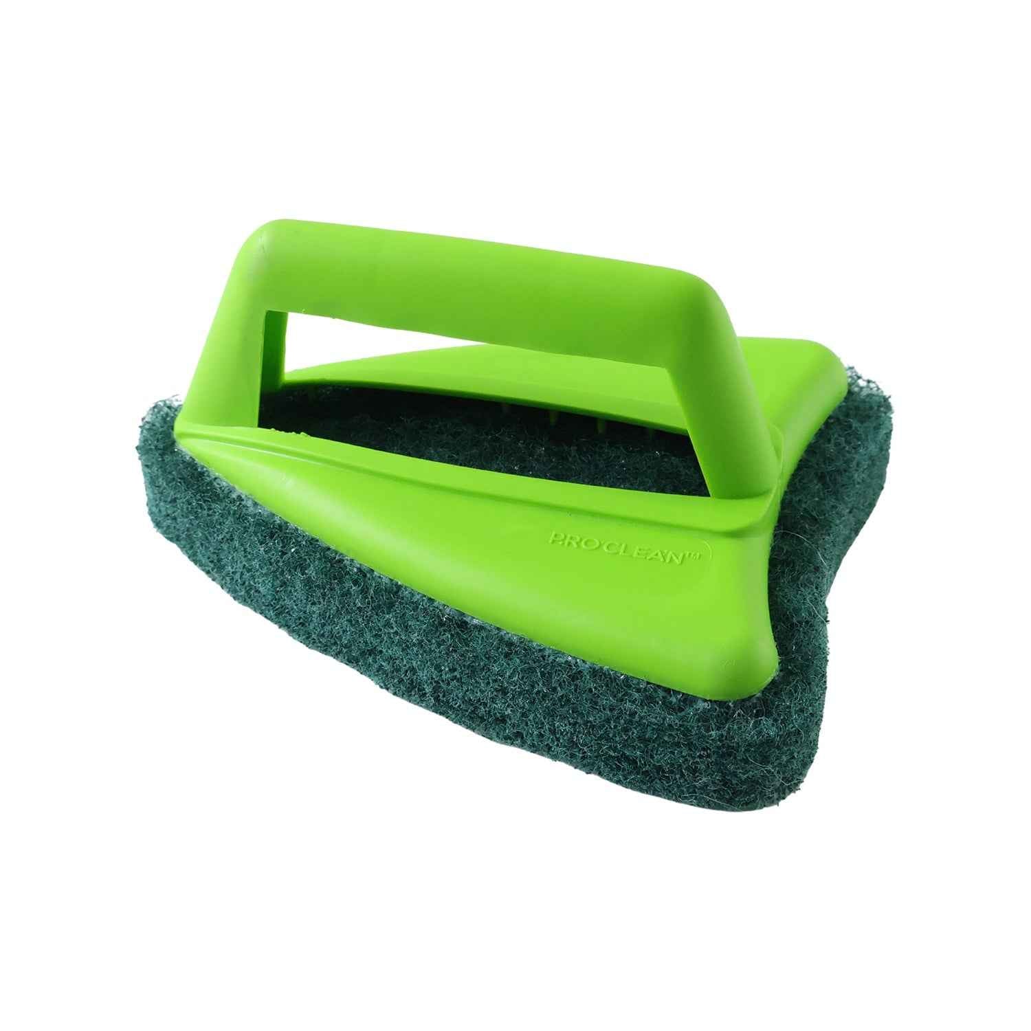 Bathroom Tile Scrubber – Abrasive Head & Handle | Pro Clean