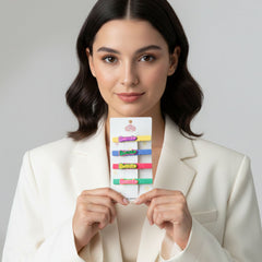 Close-up of hair pins from the Sweet Text clip pack