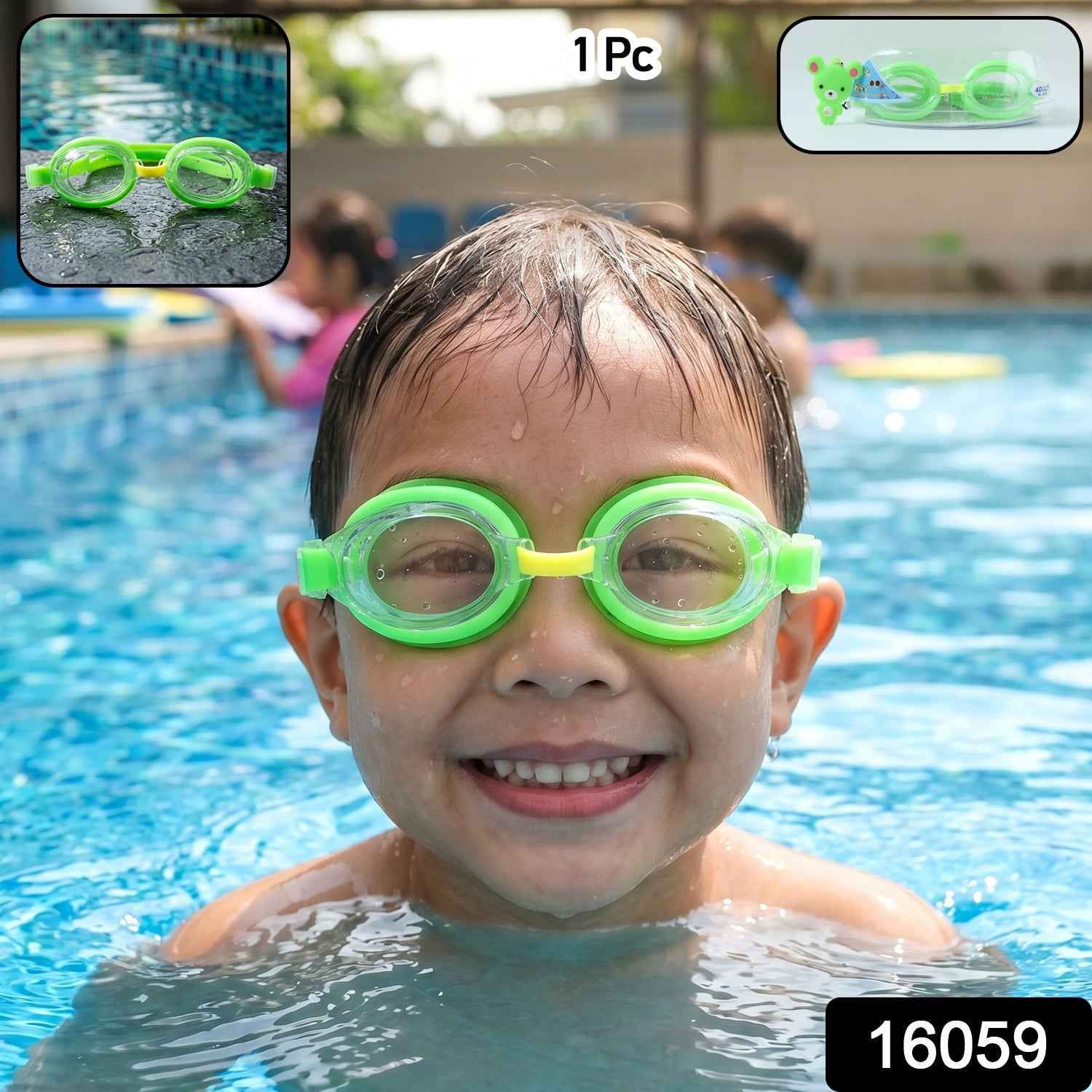Swimming Goggles Ð Anti-Fog, Leakproof with Protective Case for Adults & Kids