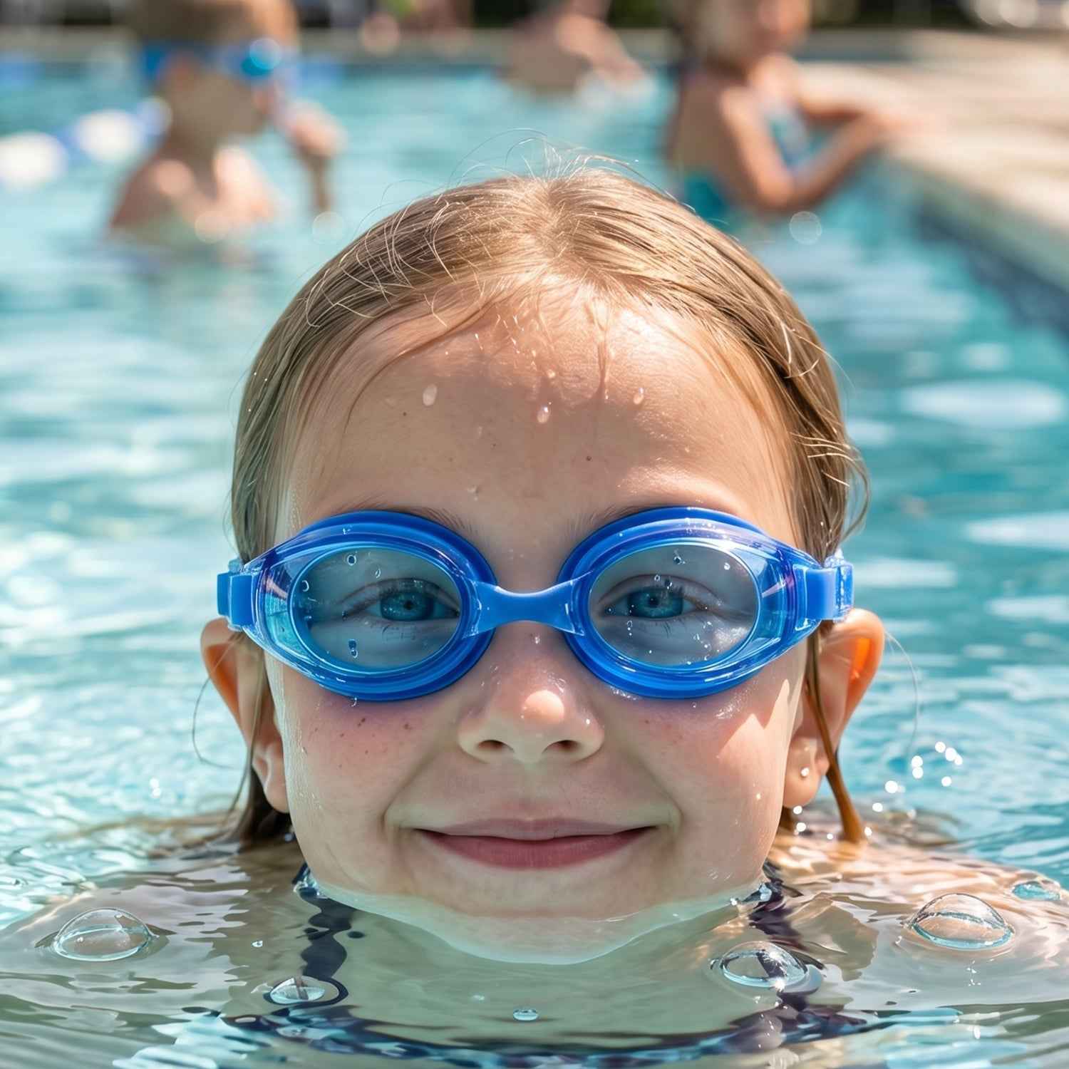 Kids Premium Swimming Goggles Ð Crystal Clear Lens & Secure Fit