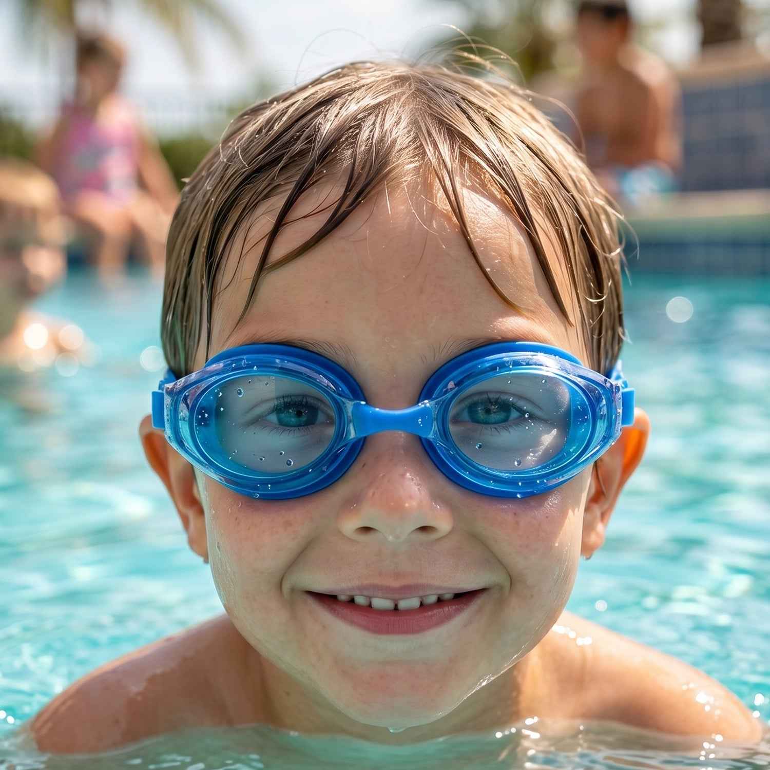 Kids Swimming Goggles Ð Soft Cushion Seal for Comfortable Fit