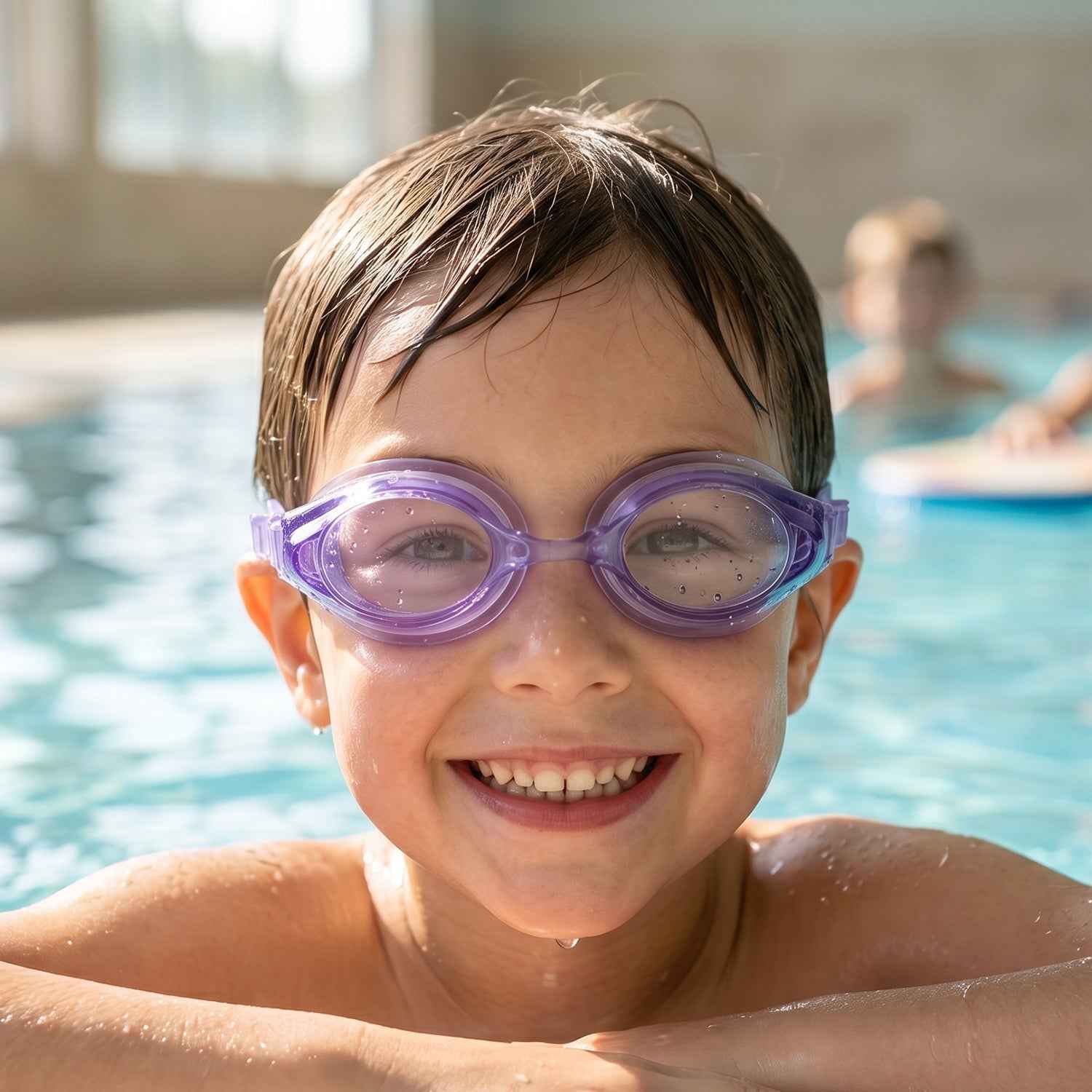 Kids Lightweight Swimming Goggles Ð Leakproof & Comfortable Fit
