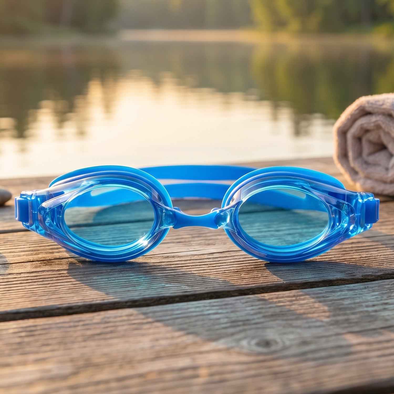 Kids Anti-Fog Swimming Goggles Ð Adjustable & Clear Vision