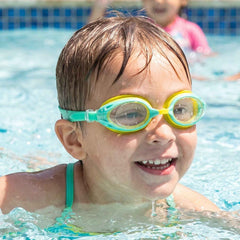 Kids Dual Color Swimming Goggles Ð Comfortable Fit & Clear Vision