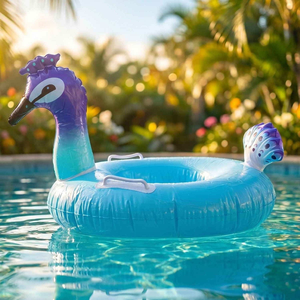 Inflatable Kids Swim Ring Ð Comfortable Floating Safety Tube for Pool & Beach