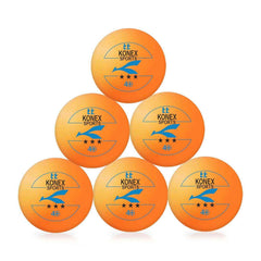 3-Star Table Tennis Balls – Durable High Bounce Pack of 6