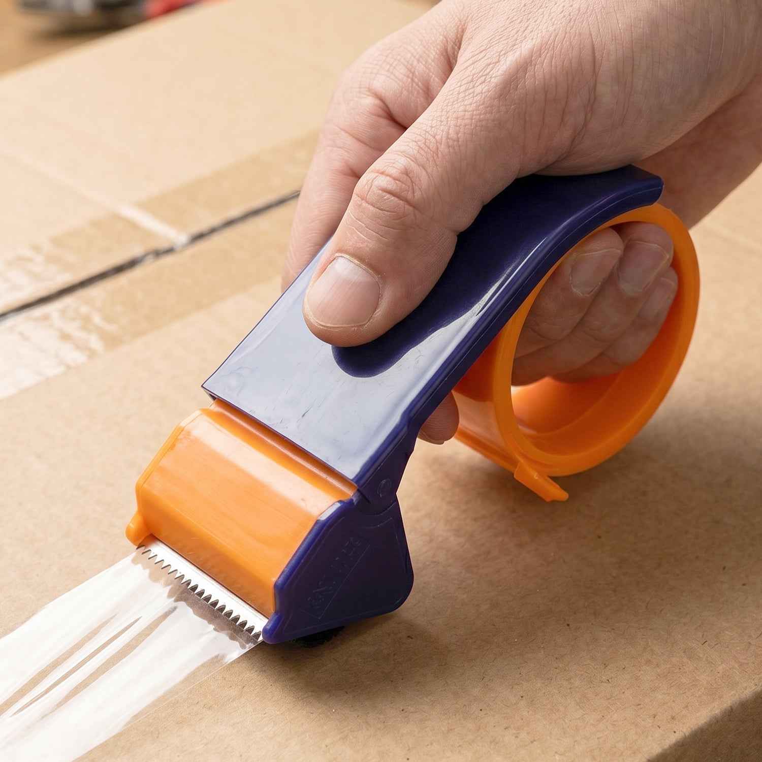 Heavy Duty 50MM Tape Cutter Ð Sharp Blade for Efficient Packing