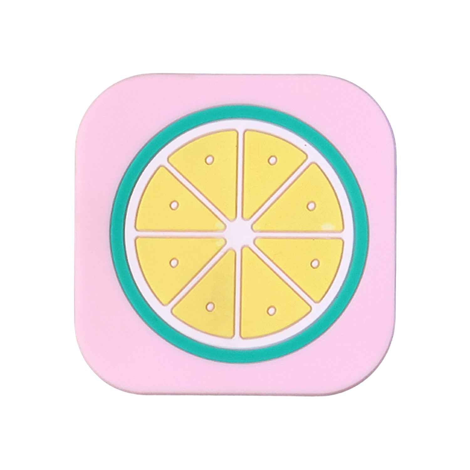 Silicone Lemon Drink Coaster – Heat-Resistant Table Protector