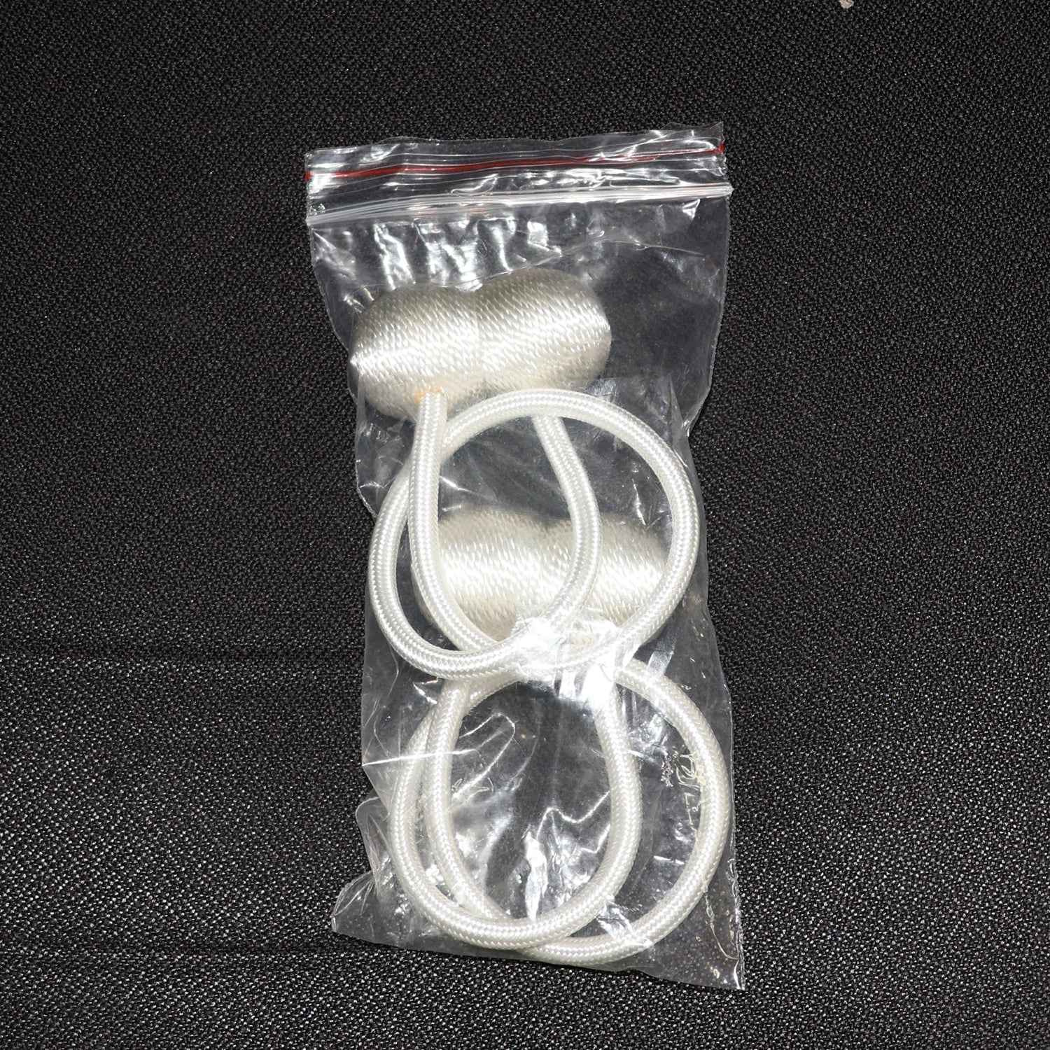 Magnetic Curtain Tiebacks – No-Drill Braided Rope Holdbacks (2 Pc)