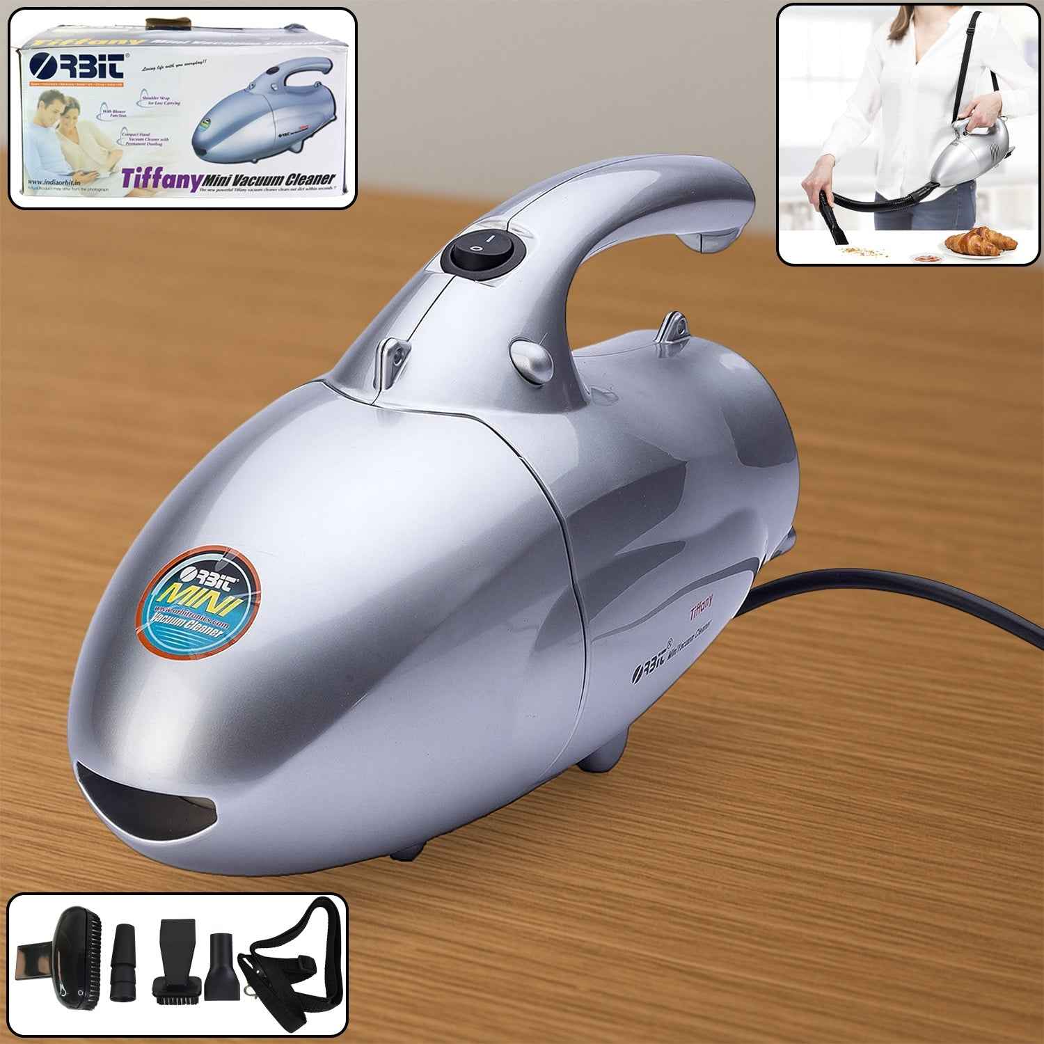 Handheld Mini Vacuum Cleaner – Powerful 800W Suction