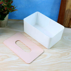Modern Tissue Box Holder – Sleek Rectangular Tissue Dispenser