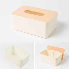 Modern Tissue Box Holder – Sleek Rectangular Tissue Dispenser