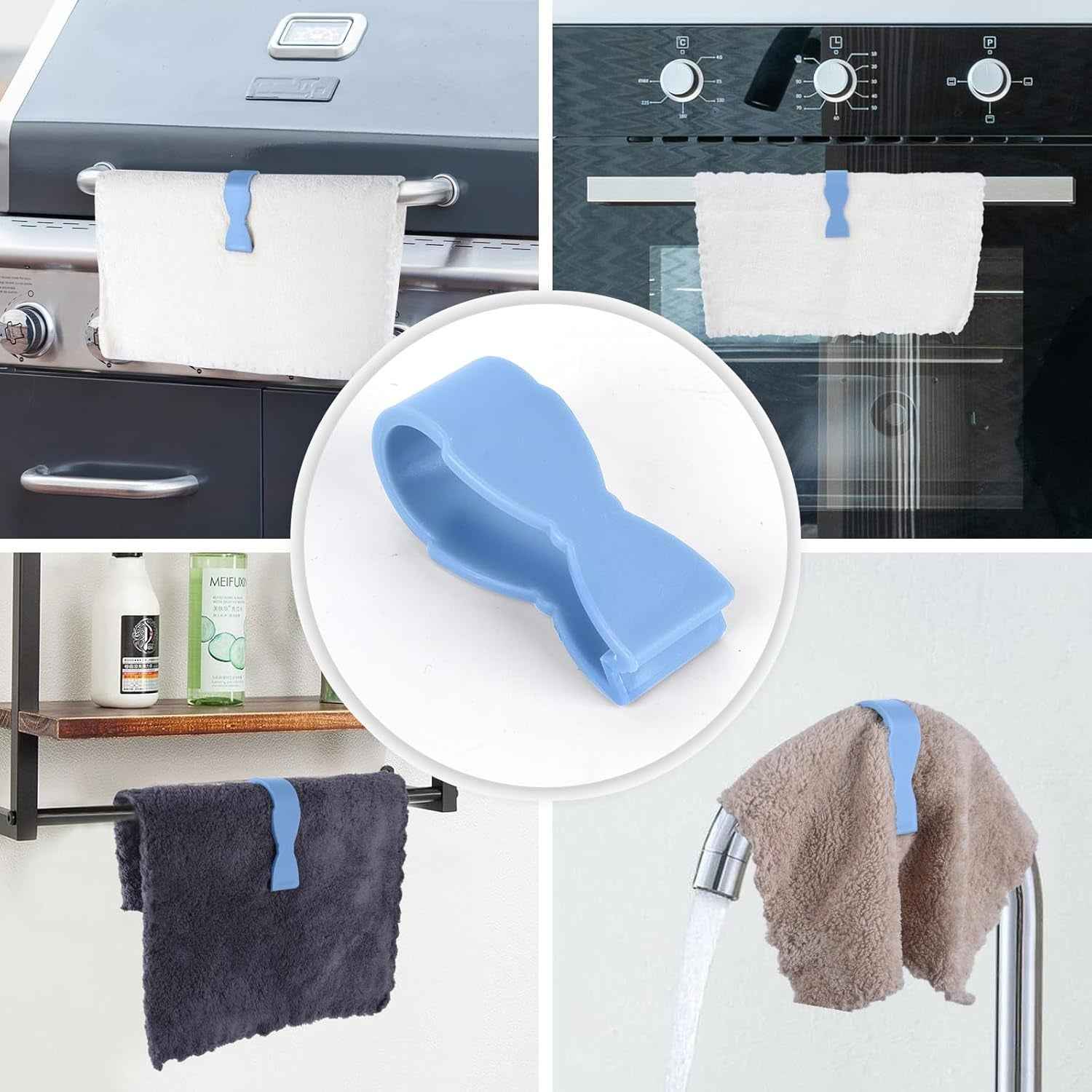 Multipurpose Towel Holder Clips – Easily Organize Your Towels