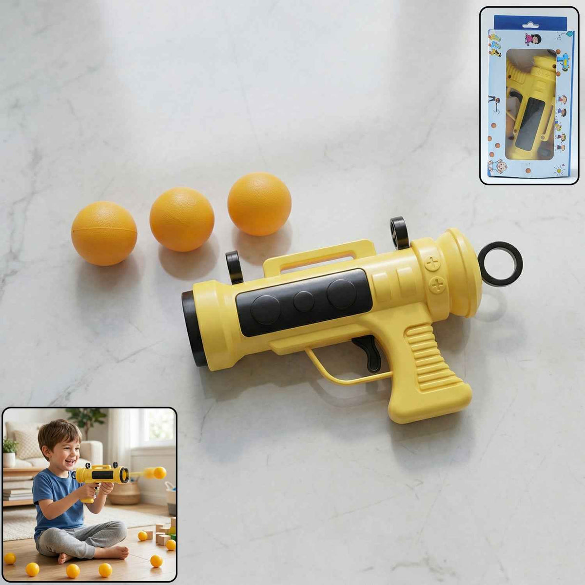 Target Titan Soft Ball Shooter – Safe Indoor & Outdoor Toy for Kids