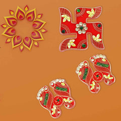 Shubh Labh Door Hanging Set – 6 Pieces Traditional Festive Decor
