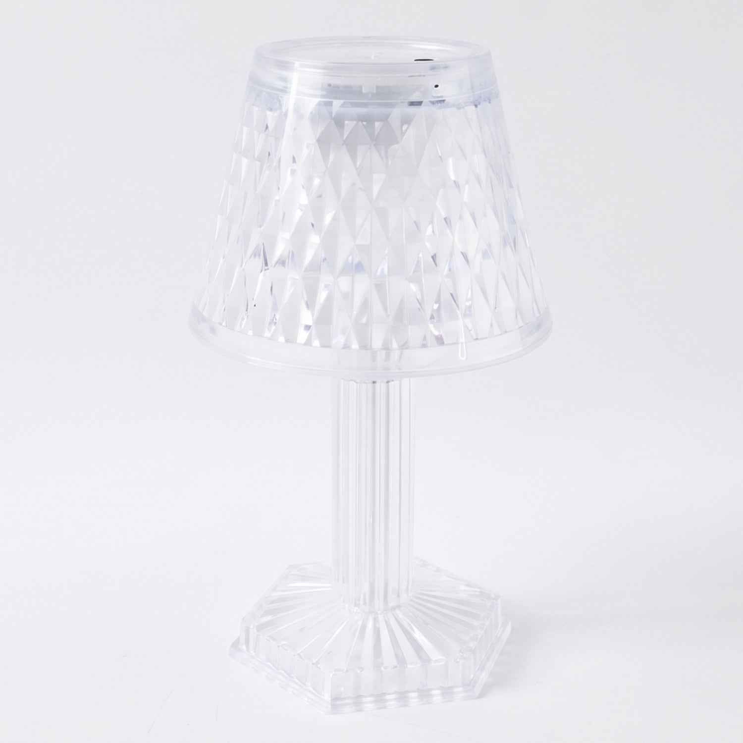 Crystal Table Lamp – Cup Shape LED Bedside Light | Styleva