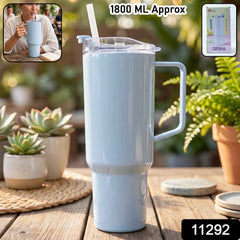 Travel Tumbler Ð Large 1800ml Capacity with Leak-resistant Lid