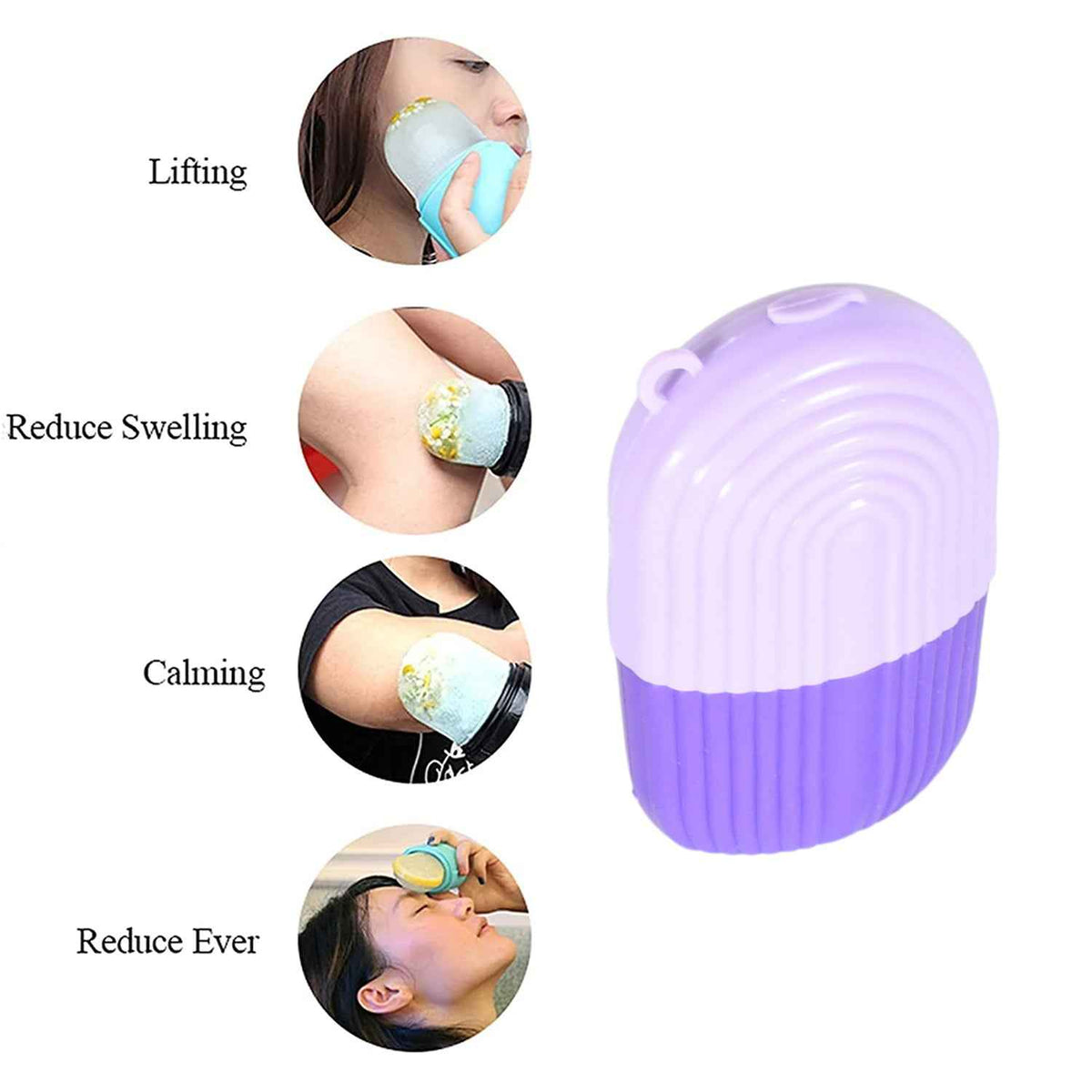 Ice Roller for Face & Eye – Reduces Puffiness & Soothes Skin