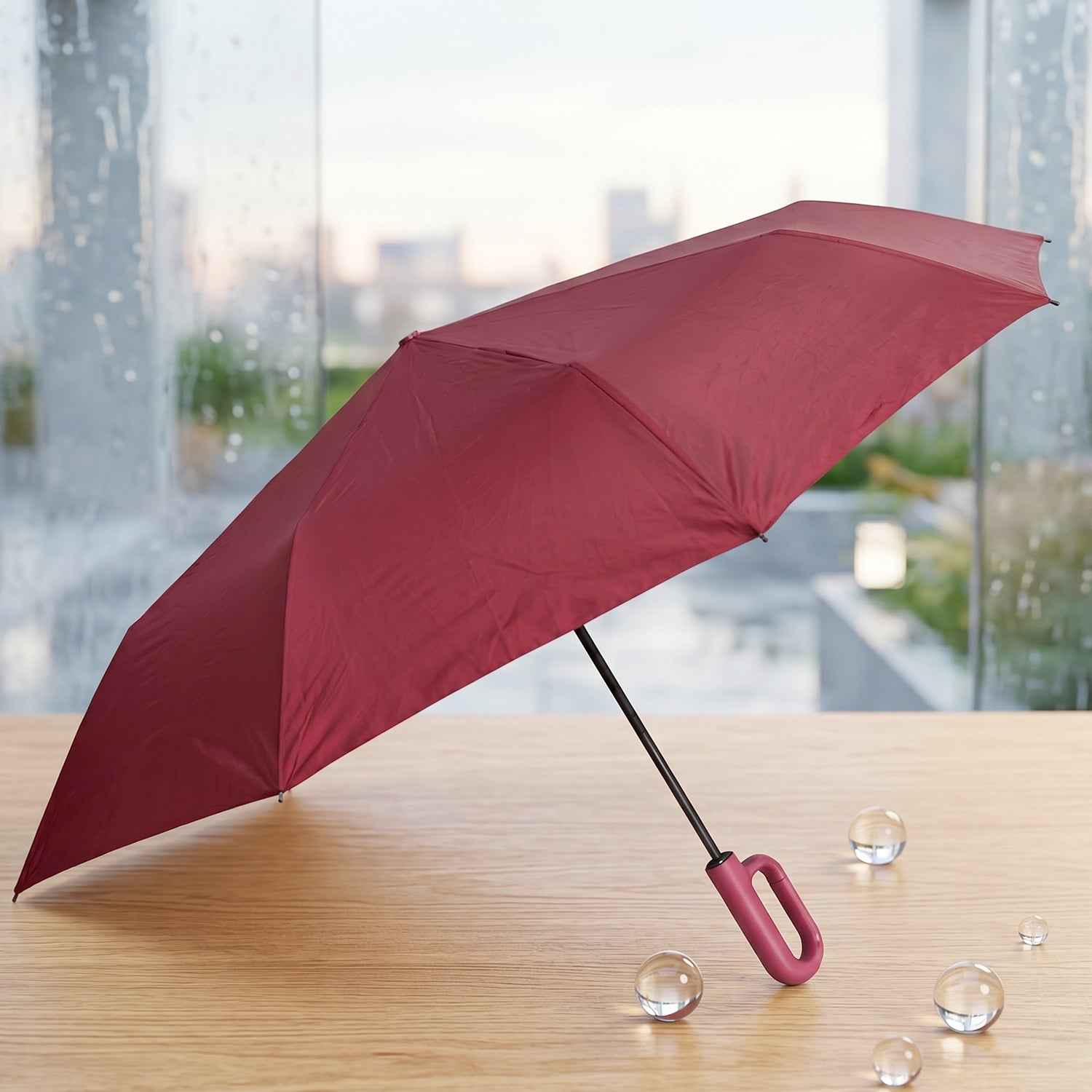 Portable Windproof Travel Umbrella – Compact and Durable for Rain and Sun
