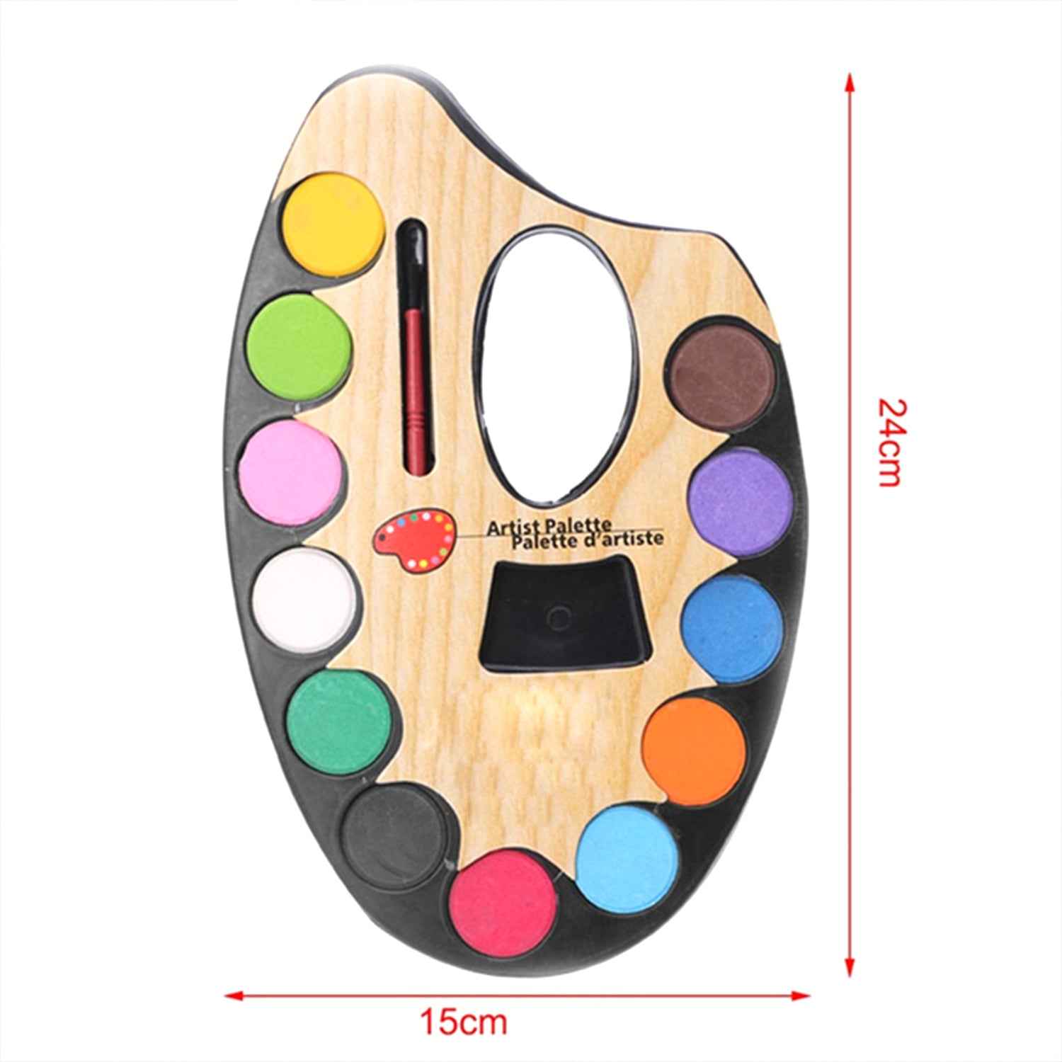 Non-Toxic Watercolor Set – 12 Vibrant Colours for Artists | PaintEdge