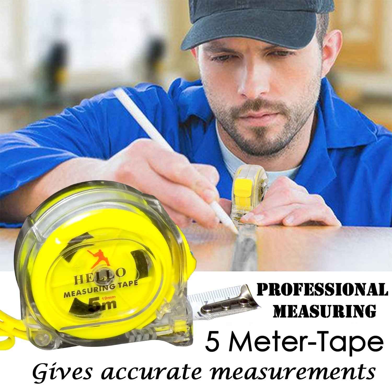 5-Meter Measuring Tape – Durable & Precise | BoltForce