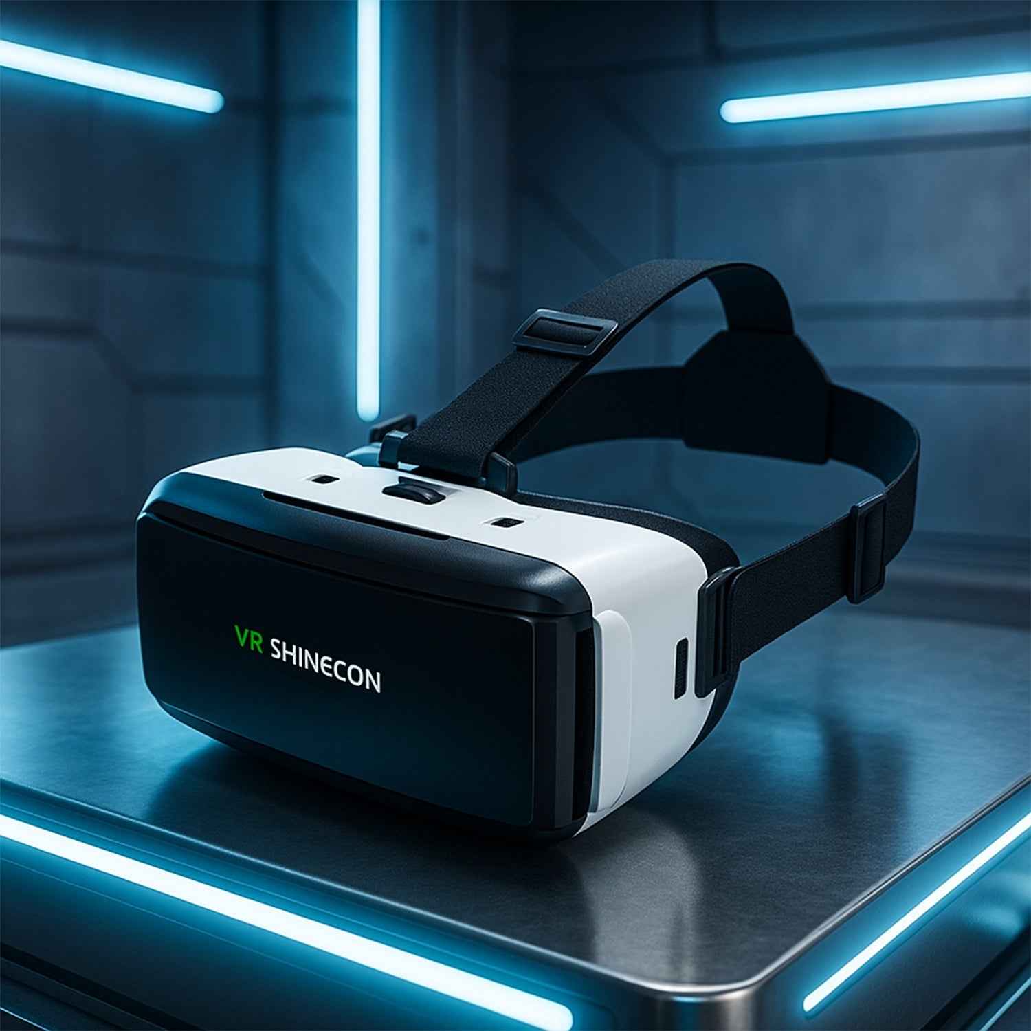 3D VR Virtual Reality Headset – Adjustable Lenses & Comfort Fit