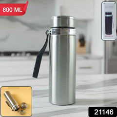 Stainless Steel Vacuum Flask – Keeps Beverages Hot & Cold