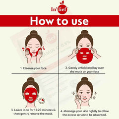 Vitamin C Facial Sheet Mask – Hydrating & Brightening Glow