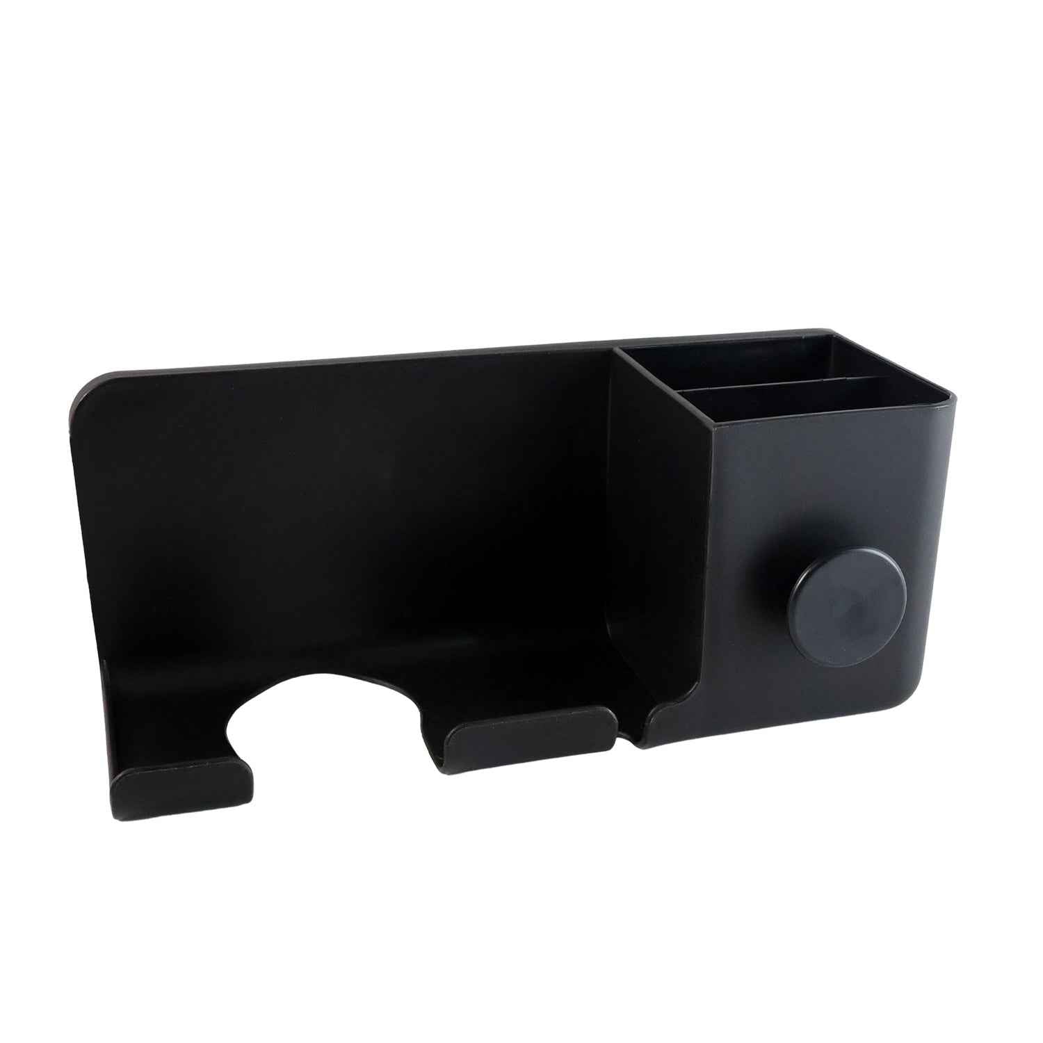 Wall Mounted Hair Dryer Holder – Space-Saving Organizer Shelf & Hook