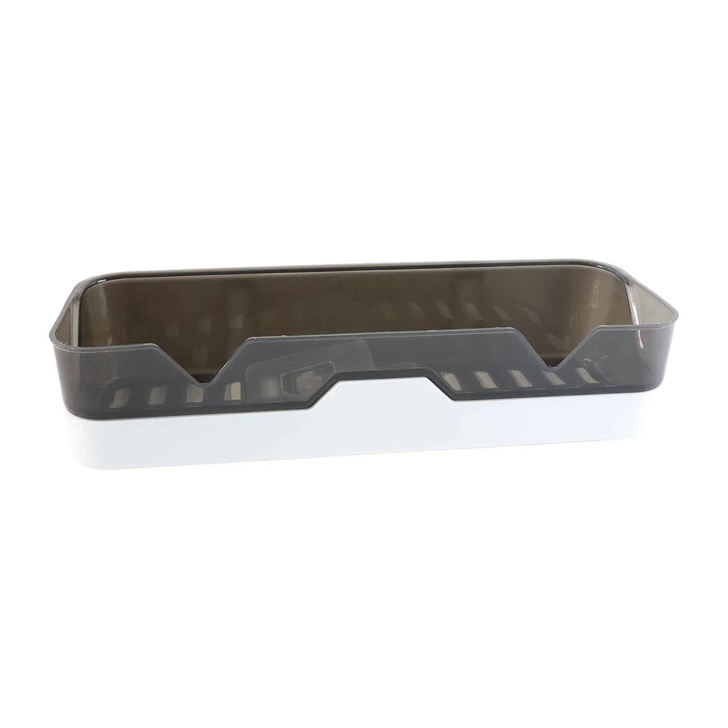 Adhesive Plastic Storage Shelf – Wall Mounted Space Saver