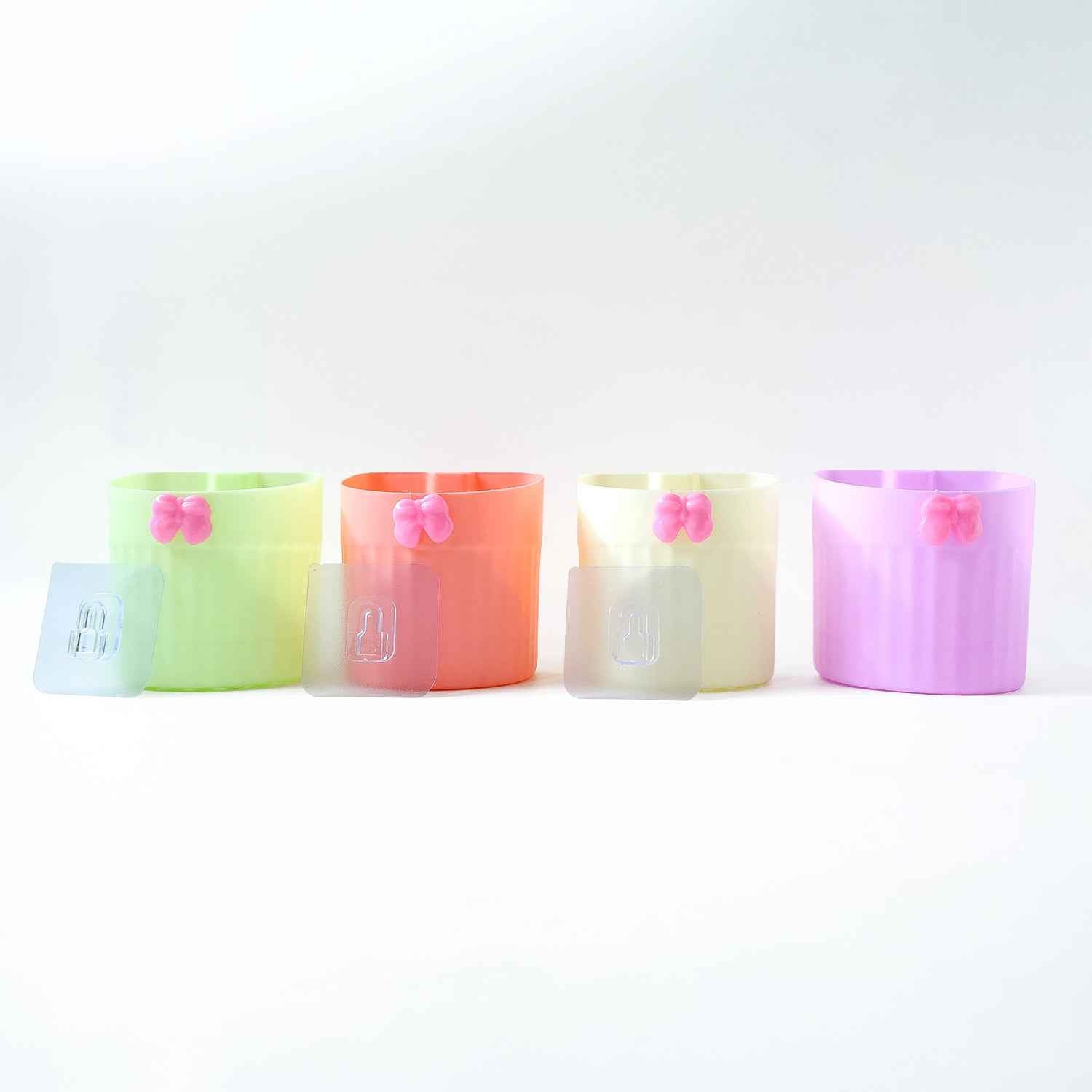 Wall Mounted Toothbrush Holder Set – Space-Saving Bathroom Organizer