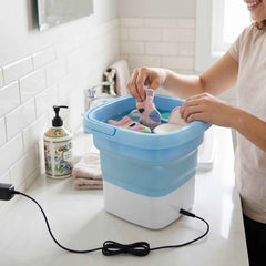Mini Portable Washing Machine – Foldable & Compact | Mini Bubbles