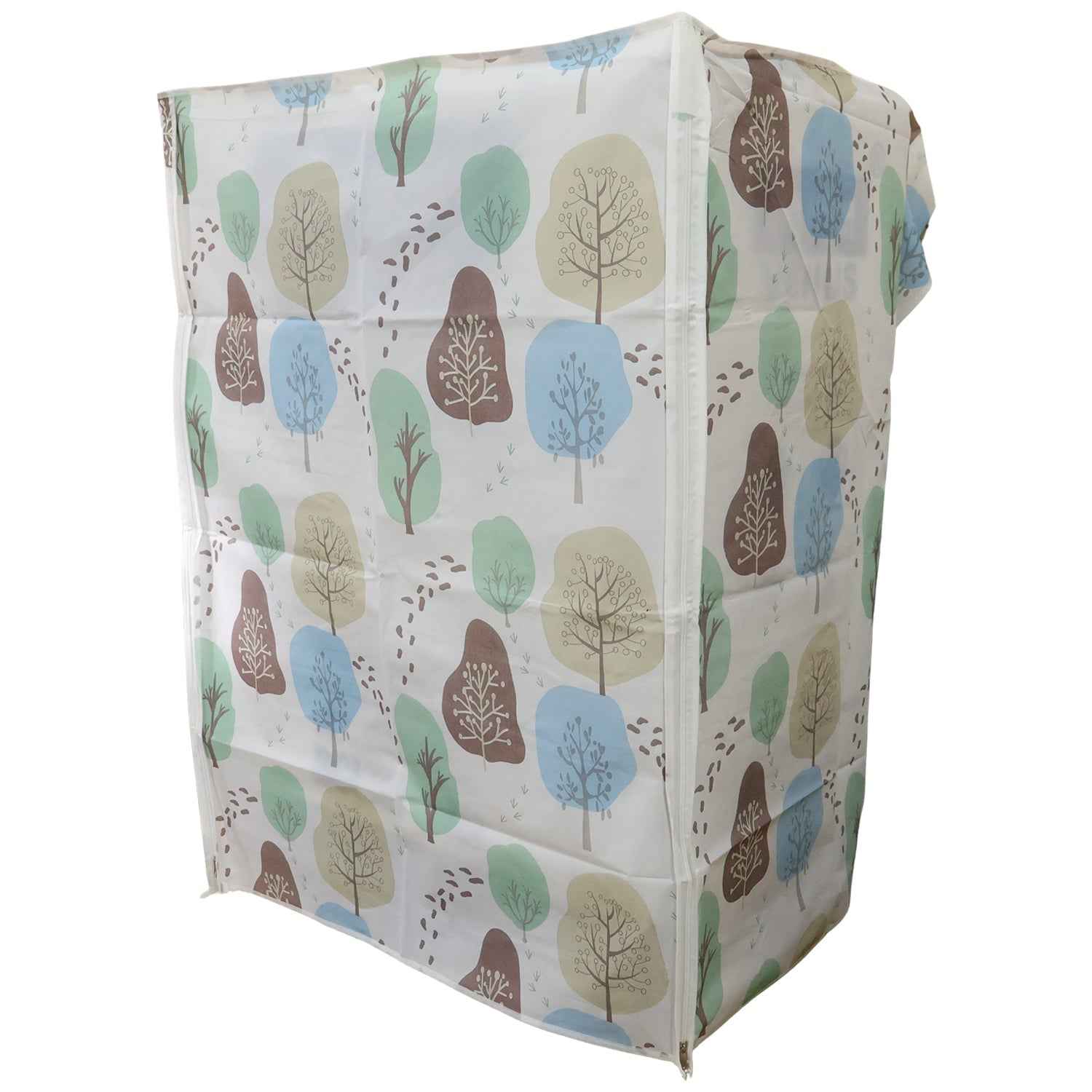 Decorative cartoon pattern adding charm to the PEVA washing machine cover.