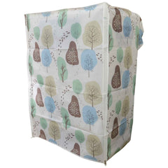 Decorative cartoon pattern adding charm to the PEVA washing machine cover.