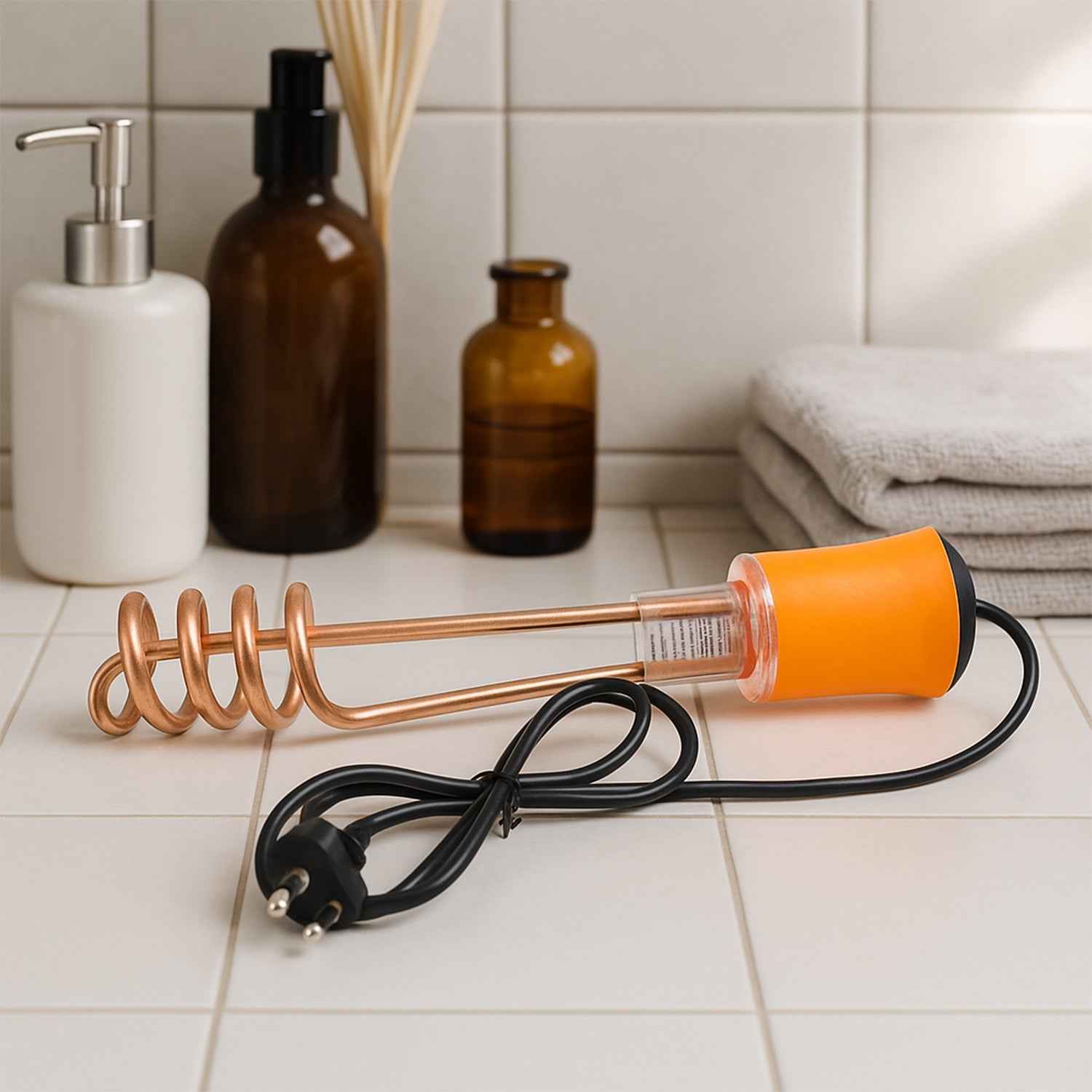 Immersion Water Heater Rod – Quick Heating Copper Element