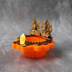 Water Sensor LED Diya – Flameless Decorative Diwali Light