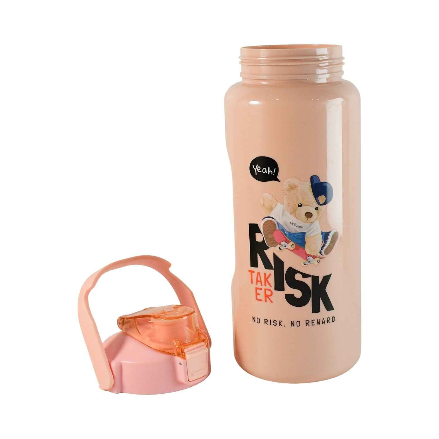 Cartoon Printed Water Bottle Set – Leakproof Multi-Size Trio