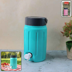 Insulated Water Jug 2 Litre – Leak-Proof Plastic Dispenser with Tap