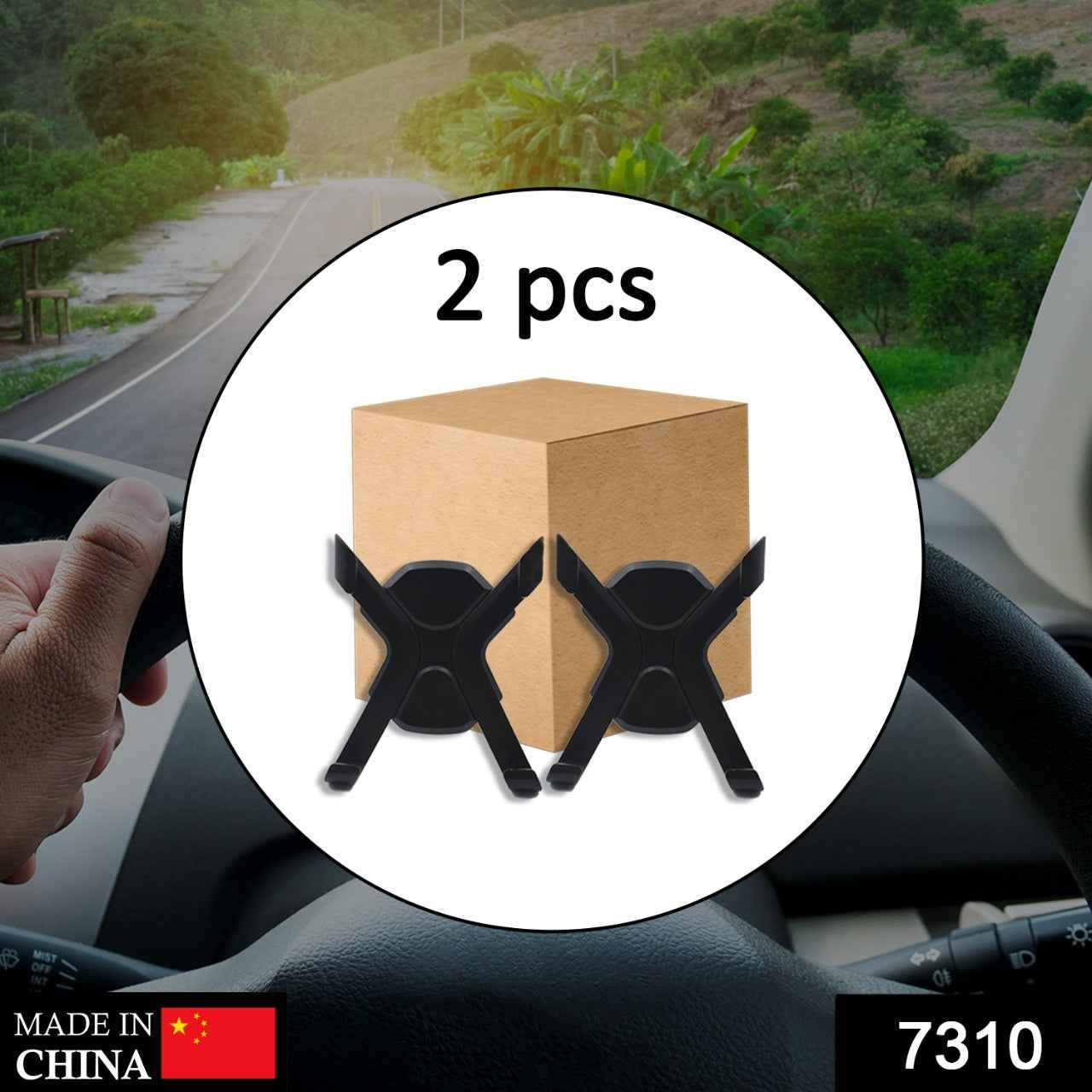 Car Phone Holder – Air Vent Mount (2-Pack) | Velvet Wheels