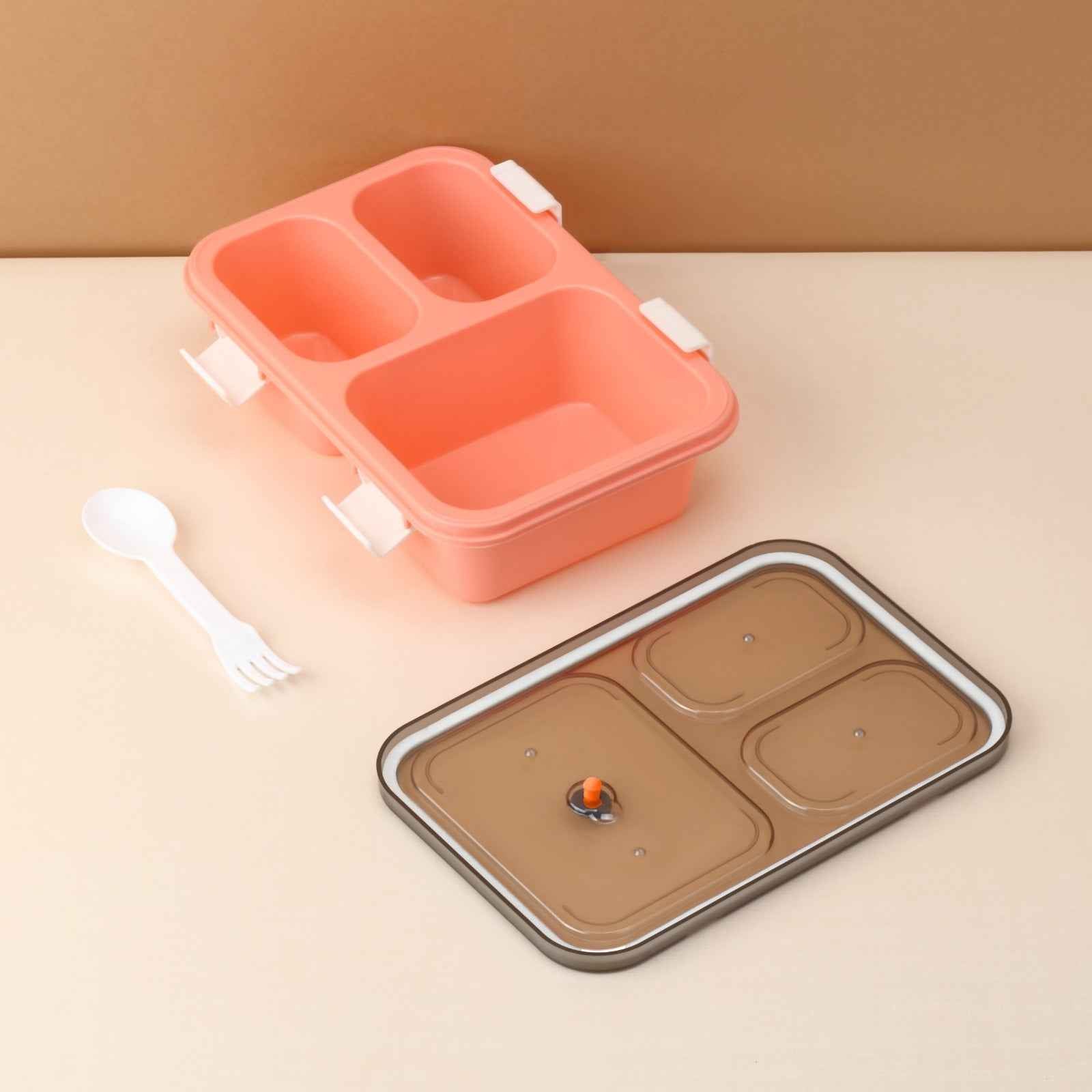 Kids Lunch Box – 3-Compartment, Leak-Proof Tiffin | Lunchie Bunchie